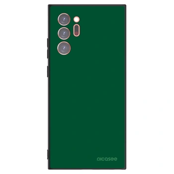 Picasee Samsung Galaxy Note 20 Ultra Hülle - Schwarzes Silikon - Green Gleam