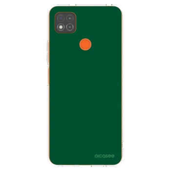 Picasee Xiaomi Redmi 9C Hülle - Transparentes Silikon - Green Gleam