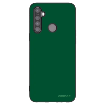 Picasee Realme 6i Hülle - Schwarzes Silikon - Green Gleam