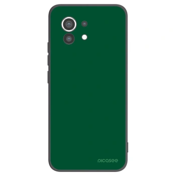 Picasee Xiaomi Mi 11 Hülle - Schwarzes Silikon - Green Gleam