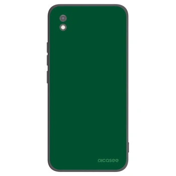Picasee Xiaomi Redmi 9AT Hülle - Schwarzes Silikon - Green Gleam