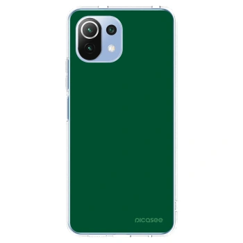 Picasee Xiaomi Mi 11 Lite Hülle - Transparentes Silikon - Green Gleam