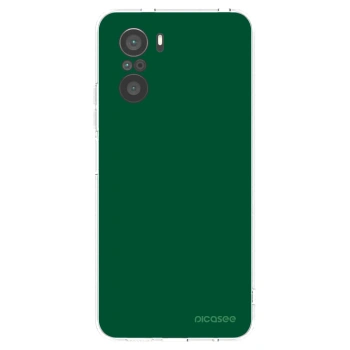 Picasee Xiaomi Poco F3 Hülle - Transparentes Silikon - Green Gleam