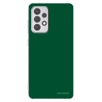 Picasee Samsung Galaxy A52s 5G A528B Hülle - Transparentes Silikon - Green Gleam