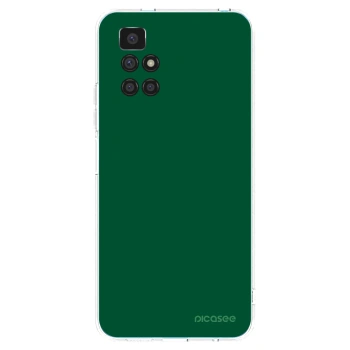 Picasee Xiaomi Redmi 10 Hülle - Transparentes Silikon - Green Gleam