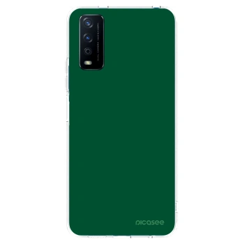 Picasee Vivo Y11s Hülle - Transparentes Silikon - Green Gleam