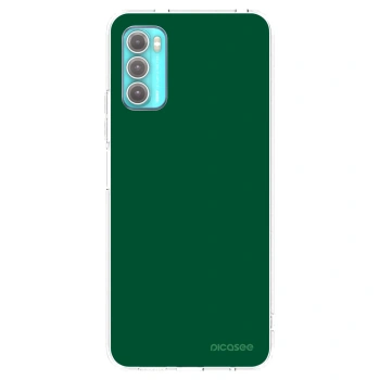 Picasee Motorola Moto G60 Hülle - Transparentes Silikon - Green Gleam