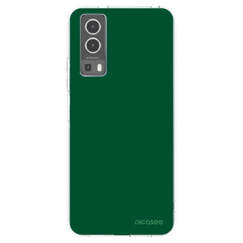 Picasee Vivo Y72 5G Hülle - Transparentes Silikon - Green Gleam