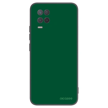 Picasee Realme 8 5G Hülle - Schwarzes Silikon - Green Gleam