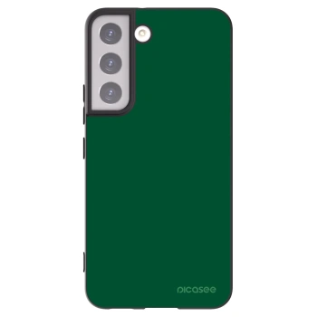 Picasee Samsung Galaxy S22 5G Hülle - Schwarzes Silikon - Green Gleam