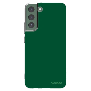 Picasee Samsung Galaxy S22+ 5G Hülle - Transparentes Silikon - Green Gleam