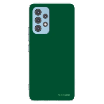 Picasee Samsung Galaxy A53 5G A536 Hülle - Transparentes Silikon - Green Gleam