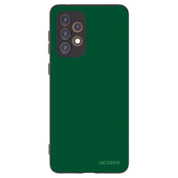 Picasee Samsung Galaxy A33 5G A336 Hülle - Schwarzes Silikon - Green Gleam