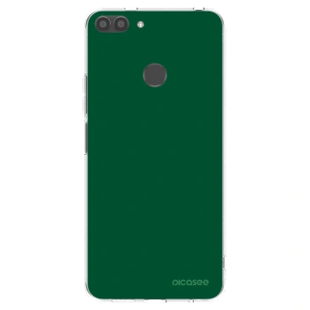 Picasee Huawei P Smart Hülle - Transparentes Silikon - Green Gleam