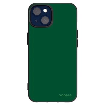 Picasee Apple iPhone 14 Hülle - Schwarzes Silikon - Green Gleam