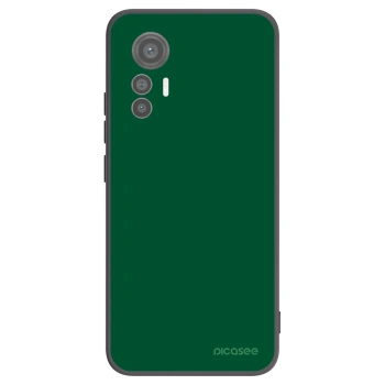 Picasee Xiaomi 12 Lite Hülle - Schwarzes Silikon - Green Gleam