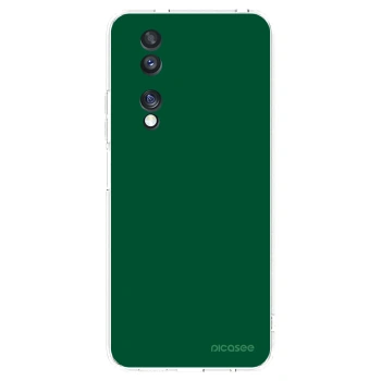 Picasee Honor 70 Hülle - Transparentes Silikon - Green Gleam