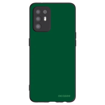 Picasee OPPO A94 5G Hülle - Schwarzes Silikon - Green Gleam