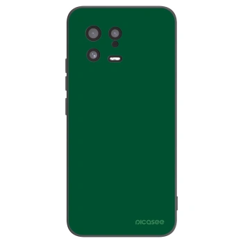 Picasee Xiaomi 13 Hülle - Schwarzes Silikon - Green Gleam