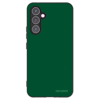 Picasee Samsung Galaxy A54 5G A546B Hülle - Schwarzes Silikon - Green Gleam