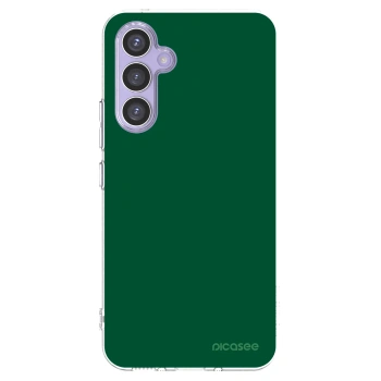 Picasee Samsung Galaxy A54 5G A546B Hülle - Transparentes Silikon - Green Gleam
