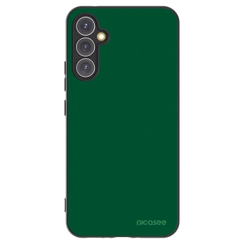 Picasee Samsung Galaxy A34 5G A346B Hülle - Schwarzes Silikon - Green Gleam