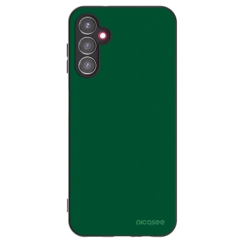 Picasee Samsung Galaxy A14 4G A145R Hülle - Schwarzes Silikon - Green Gleam
