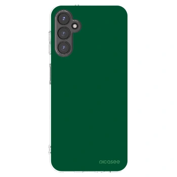 Picasee Samsung Galaxy A14 5G A146P Hülle - Transparentes Silikon - Green Gleam