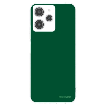 Picasee Xiaomi Redmi 12 4G Hülle - Transparentes Silikon - Green Gleam