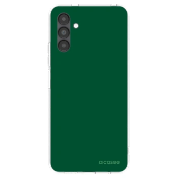Picasee Samsung Galaxy A04s A047F Hülle - Transparentes Silikon - Green Gleam