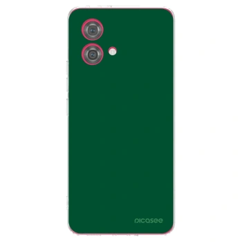 Picasee Motorola Moto G84 5G Hülle - Transparentes Silikon - Green Gleam