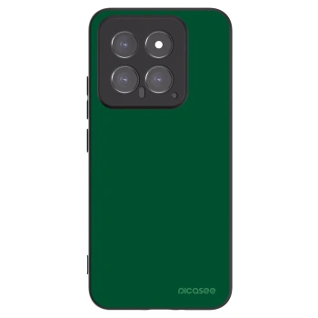 Picasee Xiaomi 14 Hülle - Schwarzes Silikon - Green Gleam