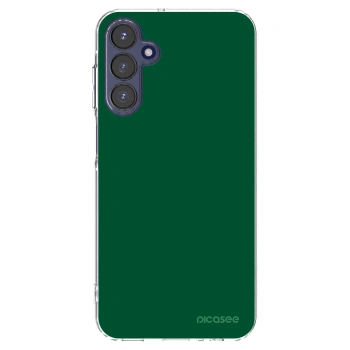 Picasee Samsung Galaxy A15 A155F 4G Hülle - Transparentes Silikon - Green Gleam