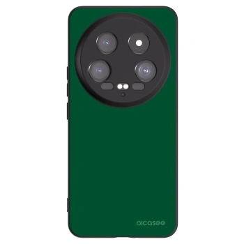 Picasee Xiaomi 14 Ultra Hülle - Schwarzes Silikon - Green Gleam