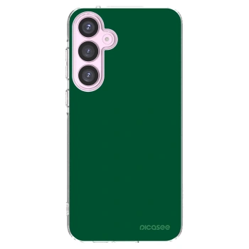 Picasee Samsung Galaxy A55 5G A556B Hülle - Transparentes Silikon - Green Gleam