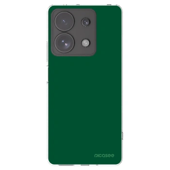 Picasee Xiaomi Redmi Note 13 Pro 4G Hülle - Transparentes Silikon - Green Gleam