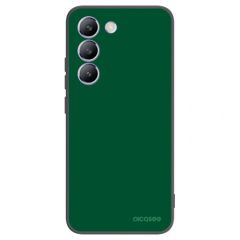 Picasee Vivo V40 SE 5G Hülle - Schwarzes Silikon - Green Gleam