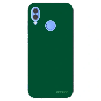 Picasee Honor 10 Lite Hülle - Transparentes Silikon - Green Gleam