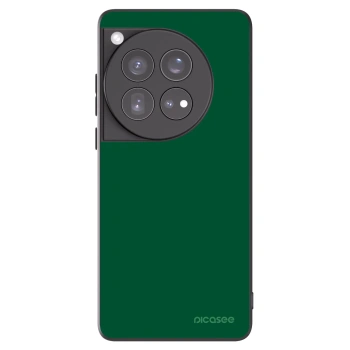 Picasee OnePlus 12 5G Hülle - Schwarzes Silikon - Green Gleam