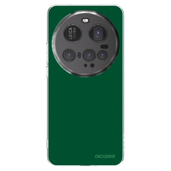 Picasee Xiaomi 15 Ultra Hülle - Transparentes Silikon - Green Gleam