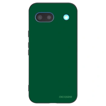 Picasee Google Pixel 8a Hülle - Schwarzes Silikon - Green Gleam