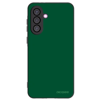 Picasee Samsung Galaxy A56 5G A566B Hülle - Schwarzes Silikon - Green Gleam