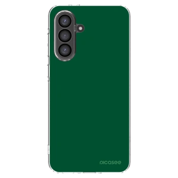Picasee Samsung Galaxy A36 5G Hülle - Transparentes Silikon - Green Gleam