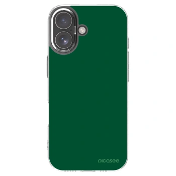 Picasee Apple iPhone 17 Hülle - Transparentes Silikon - Green Gleam