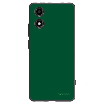 Picasee Motorola Moto E14 Hülle - Schwarzes Silikon - Green Gleam