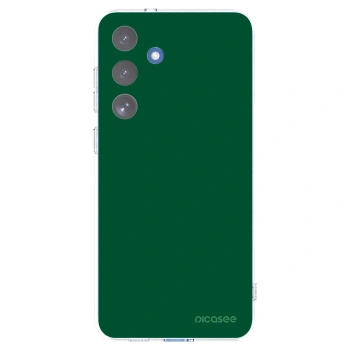 Picasee Samsung Galaxy S25 FE 5G Hülle - Transparentes Silikon - Green Gleam