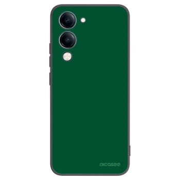 Picasee Vivo Y29s 5G Hülle - Schwarzes Silikon - Green Gleam