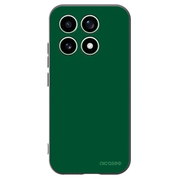 Picasee Xiaomi 17 Hülle - Schwarzes Silikon - Green Gleam