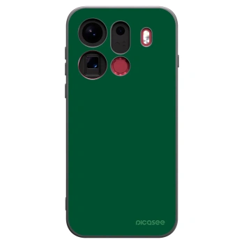 Picasee OPPO Find X9 Pro Hülle - Schwarzes Silikon - Green Gleam