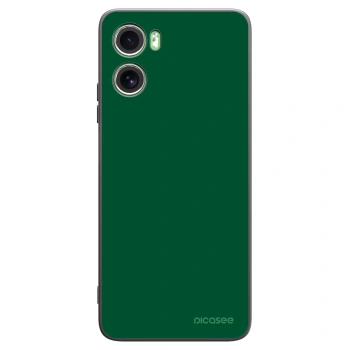 Picasee Motorola Moto G06 Hülle - Schwarzes Silikon - Green Gleam